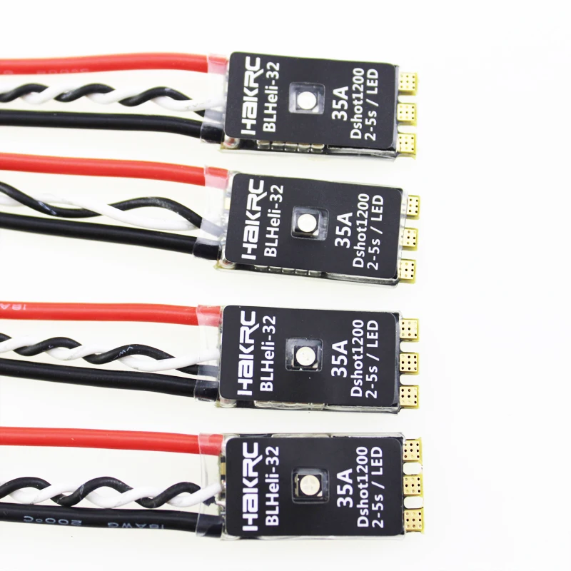 Hakrc Blheli_32 Bit 35A Dshot1200 2-5S Esc Supporto Led Integrato Multishot Per Modelli Rc Telaio Di Ricambio Multirame Fai Da Te