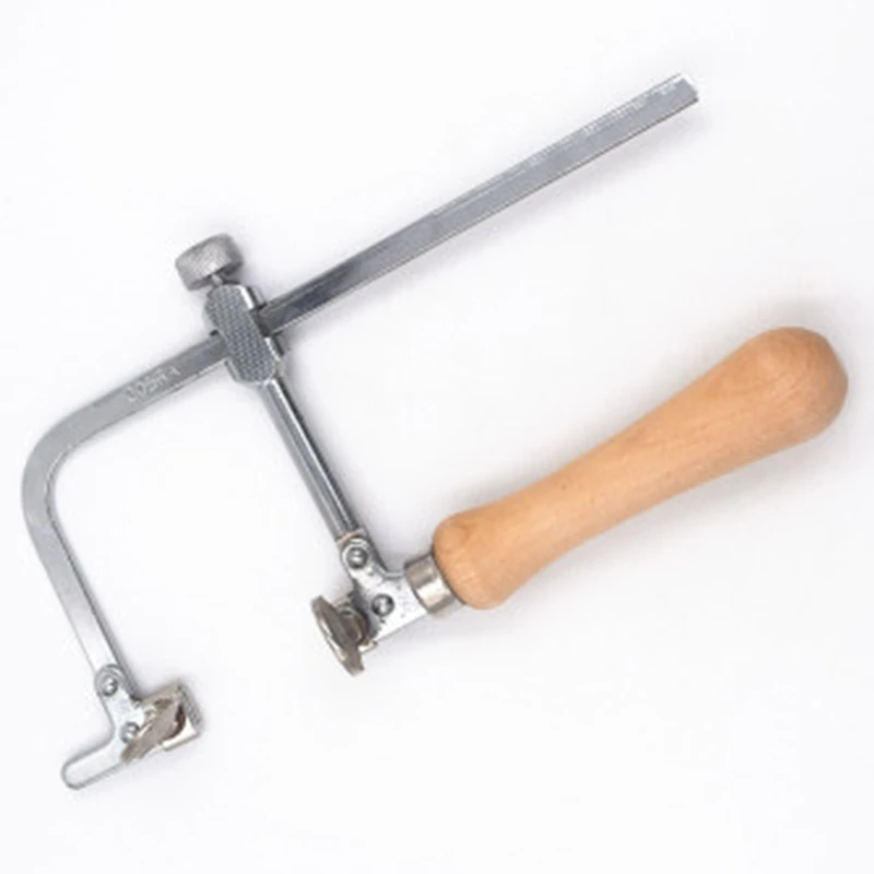 1Pc Professionale Regolabile Saw Bow Manico In Legno Di Gioielli Sega Telaio Utensili Manuali Jeweler'S Saw Frame