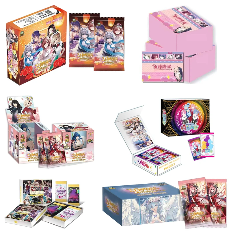 Dea Story Collection Cards Booster Box Puzzle Bikini Anime Table Playing Game Board Cards