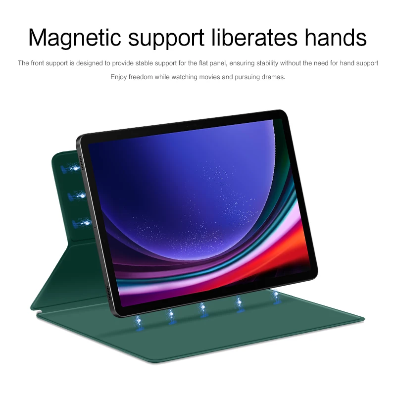 Adatto Per Custodia Samsung Tab S9 X710 Adatto Per Samsung Tab S9 + X810 Custodia Per Computer Accessori Antipolvere