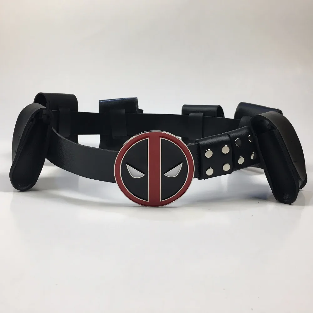 Superhero Deadpool Belt Cosplay Hero Dead Pool Cinture Regolabili Accessori Per Feste In Costume Puntelli Di Halloween Regalo