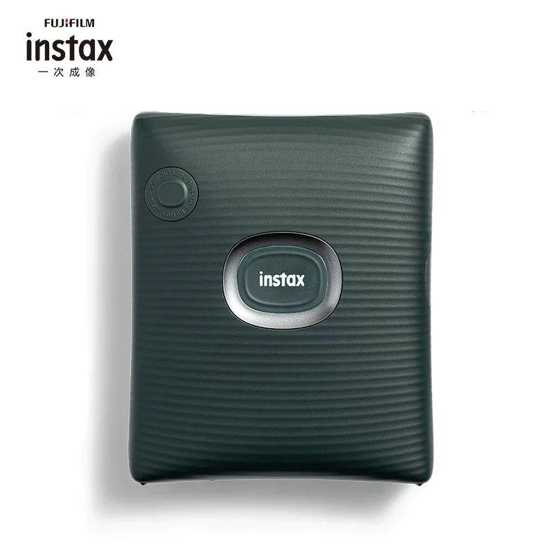 Fujifilm Instax Square Link Stampante Fotografica Per Smartphone Bluetooth 4.2 Connettività Midnight Green Ash White