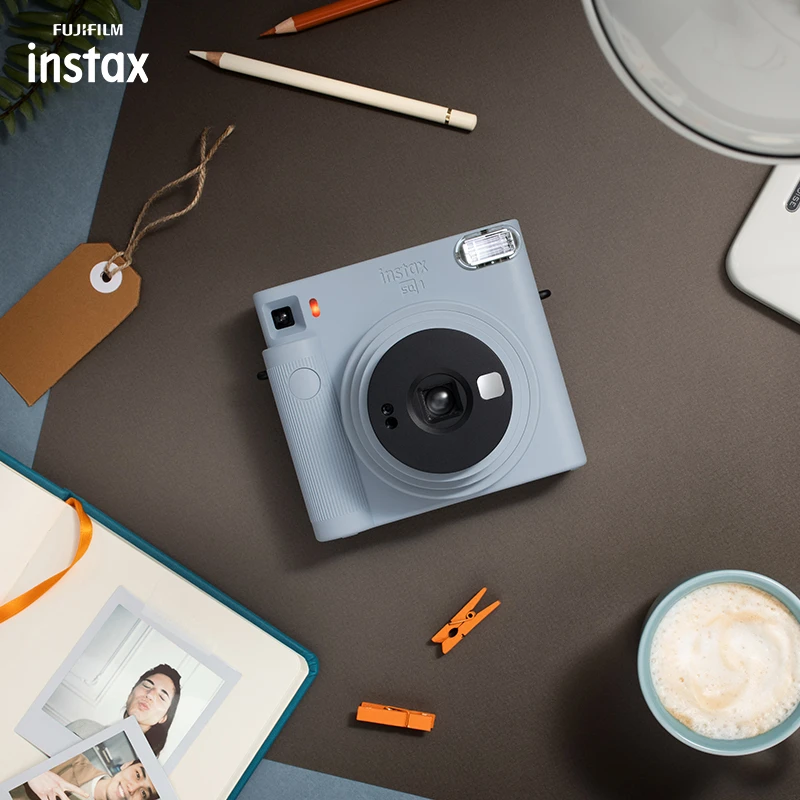 Originale Fujifilm Instax Square Sq1 Hybrid Instant Fim Photo Camera Color Instax Mini Film Camera Stampa Istantanea Square Camera