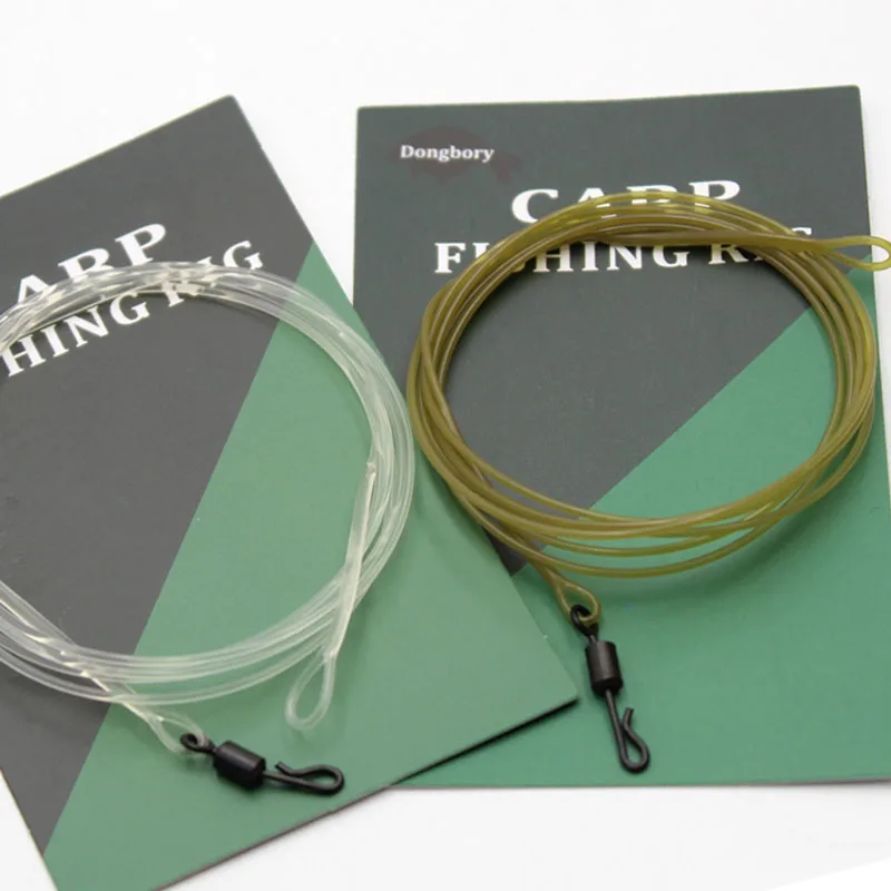 1 Set Carpa Pesca Rig Capelli Europa Carpfish Hook Rig Set Non Piombo Core Line Gruppo Di Pesca Alimentatore Da Pesca Attrezzatura Da Pesca