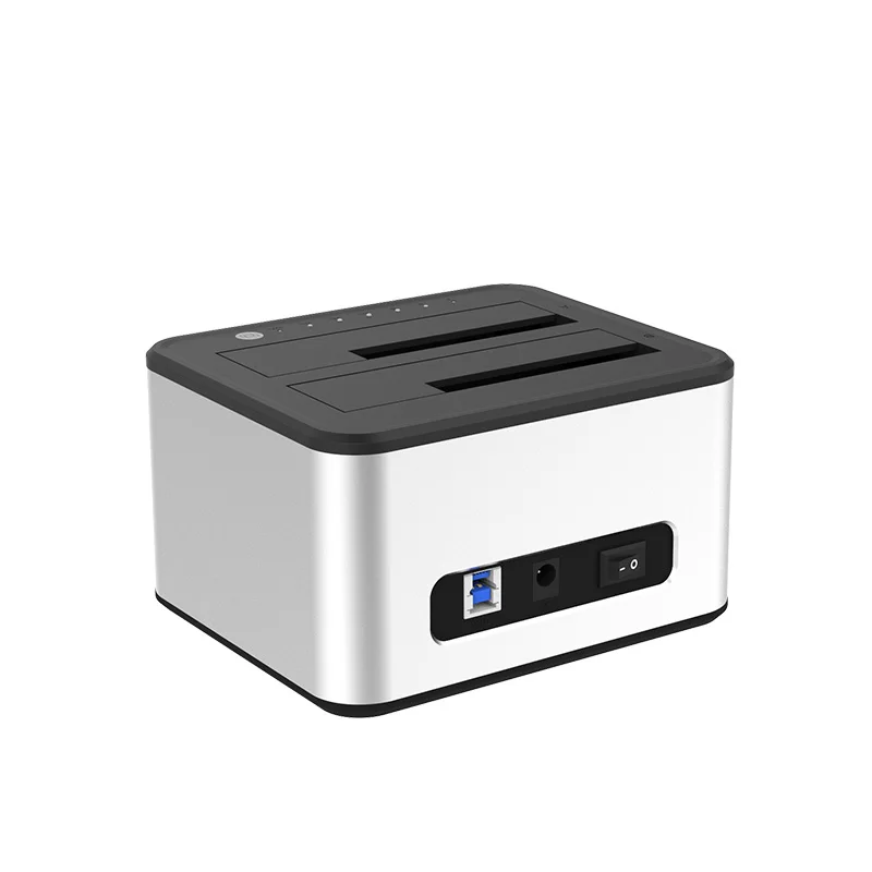 Alluminio Dock Station 2.5 "Case Hard Disk Enclosure Caso Hd Externo Sata Usb3.0 Caso Hd 3.5 External Hdd Docking Stazione Per 6Tb
