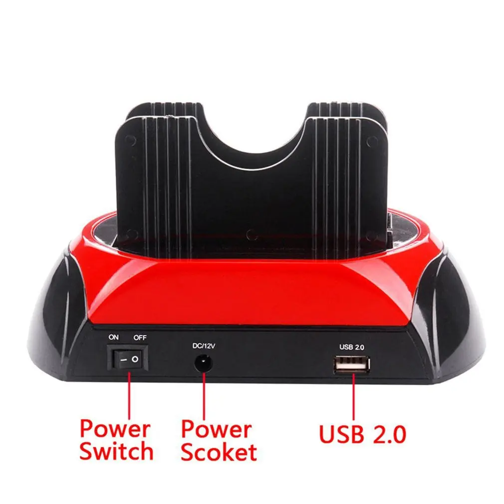 Hdd Docking Station Doppia Internal Hard Disk Drive Docking Station Hdd Caso Box E Alloggiamenti Per Hdd Per 2.5 Pollici 3.5 Pollici Sata A Usb 2.0
