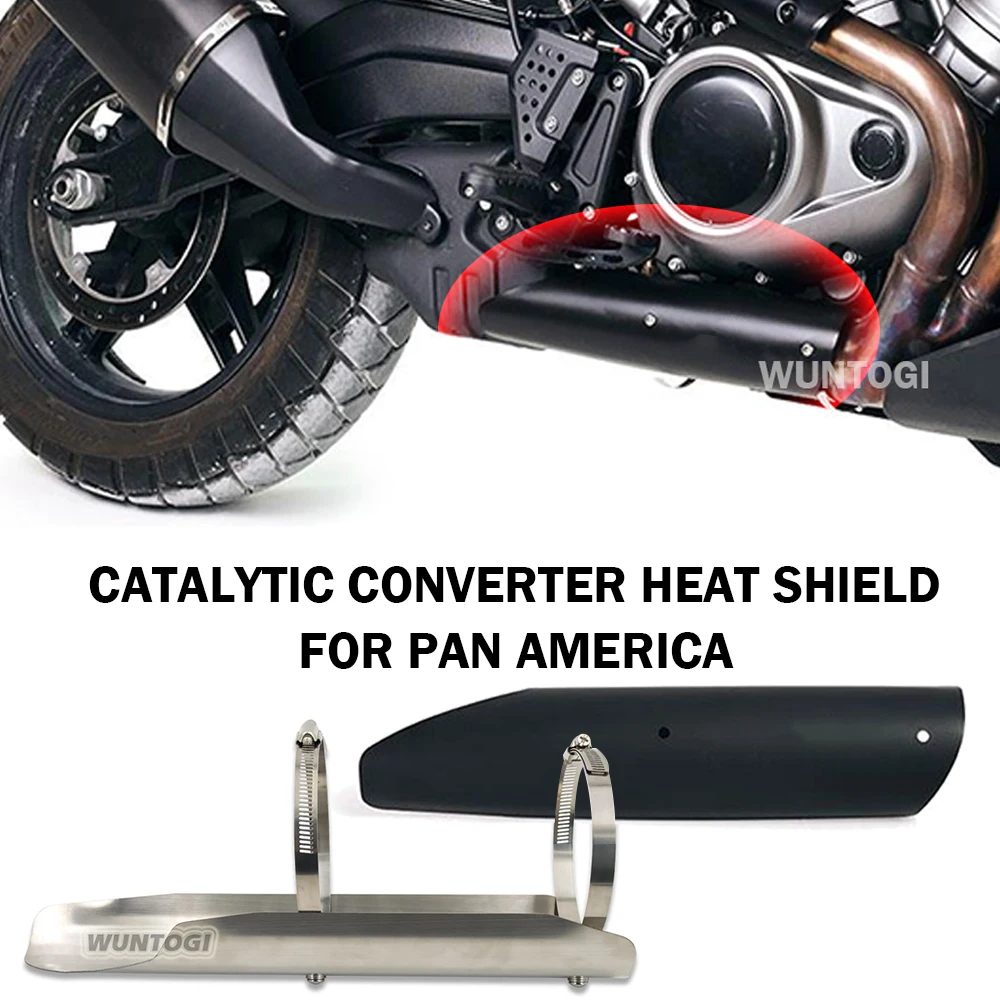 Pan America Accessori Tubo Di Scarico Silenziatore Scudo Termico Coperchio Termico Tubo Scudo Termico Per Panamerica 1250 Pa1250 2021 2022