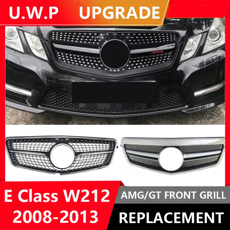 2008 2013 W212 Gt Griglia Diamantata Per Merced Classe E W212 E200 Berlina Coupe W212 Gt Griglia W212 Diamond Mesh W212 Panamerica Grill