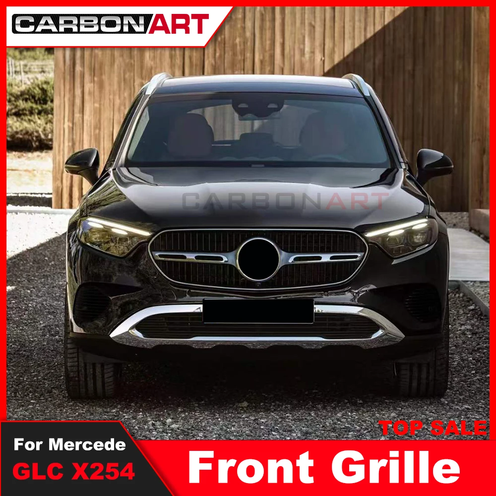Anno 2023 + Nuovo Glc Classe X254 Griglia Diamantata Griglia Anteriore In Rete Da Corsa Per Merced X254 Glc200 Glc260L Panamerica Grid