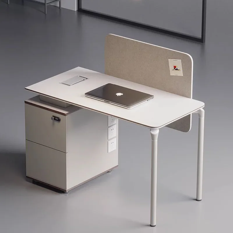Workflow Desktop Office Desk Writing Modern Monitor School Cheap Luxury Drawing Office Desk Stand Scvania Legno Furniture Hdh