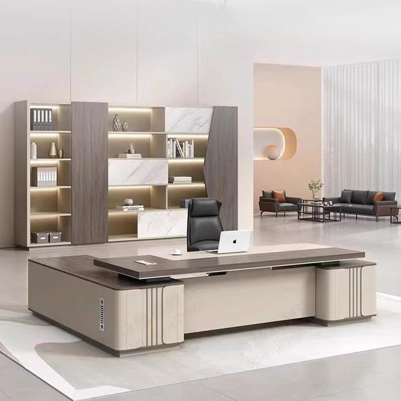 Executive Gaming Office Desk Luxury Computer Writing Vanity Office Desk Cassetti Scrivania Uficio Lavoro Modern Furniture