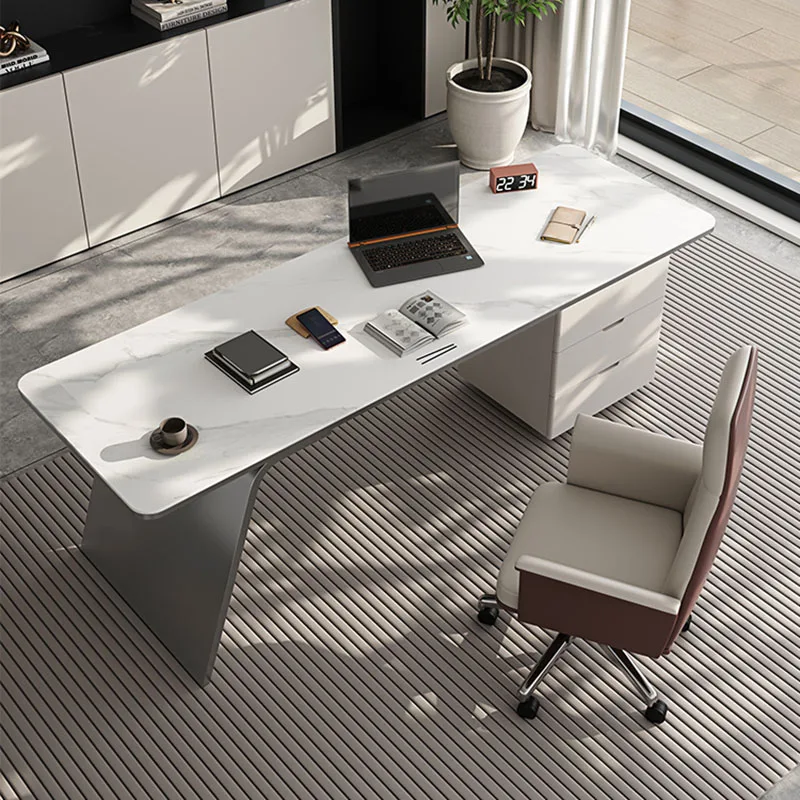 Pullout Under Writing Desk Shelf Pullout Under Workstation Scrivanie Per Ufficio Gaming Coffee Scvania Uficio Lavoro Wood Furniture