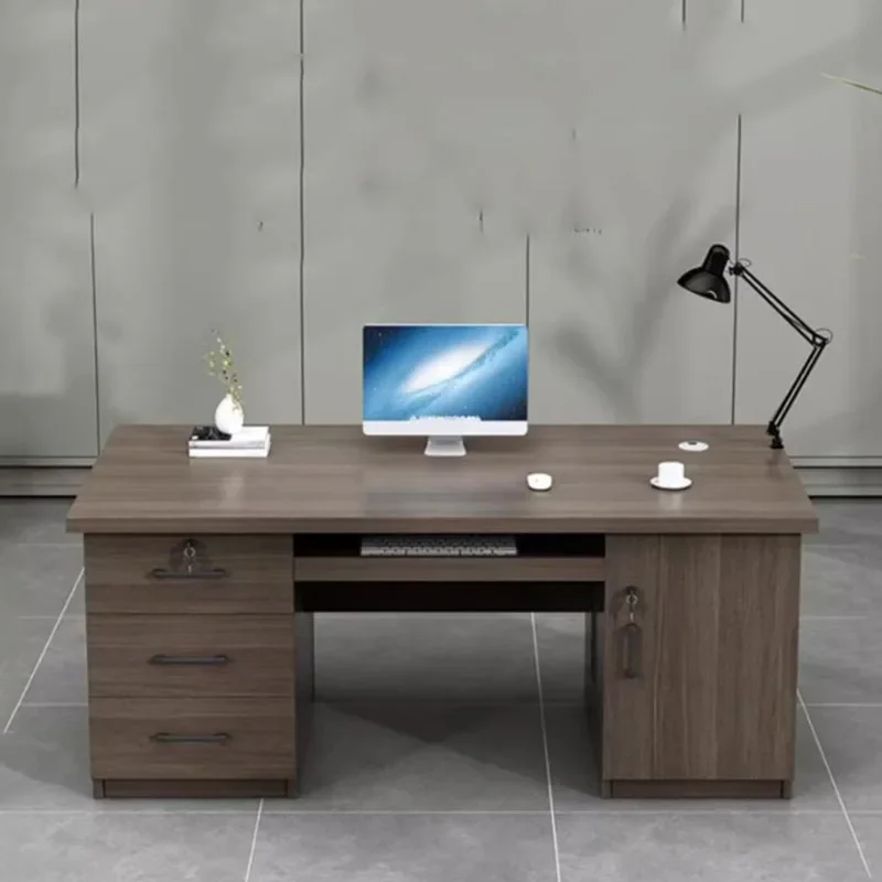 Desktop School Office Desk Cassetti Executive Luxury Storage Stand Drawing Office Desk Cheap Scvania Legno Furnitures Hdh