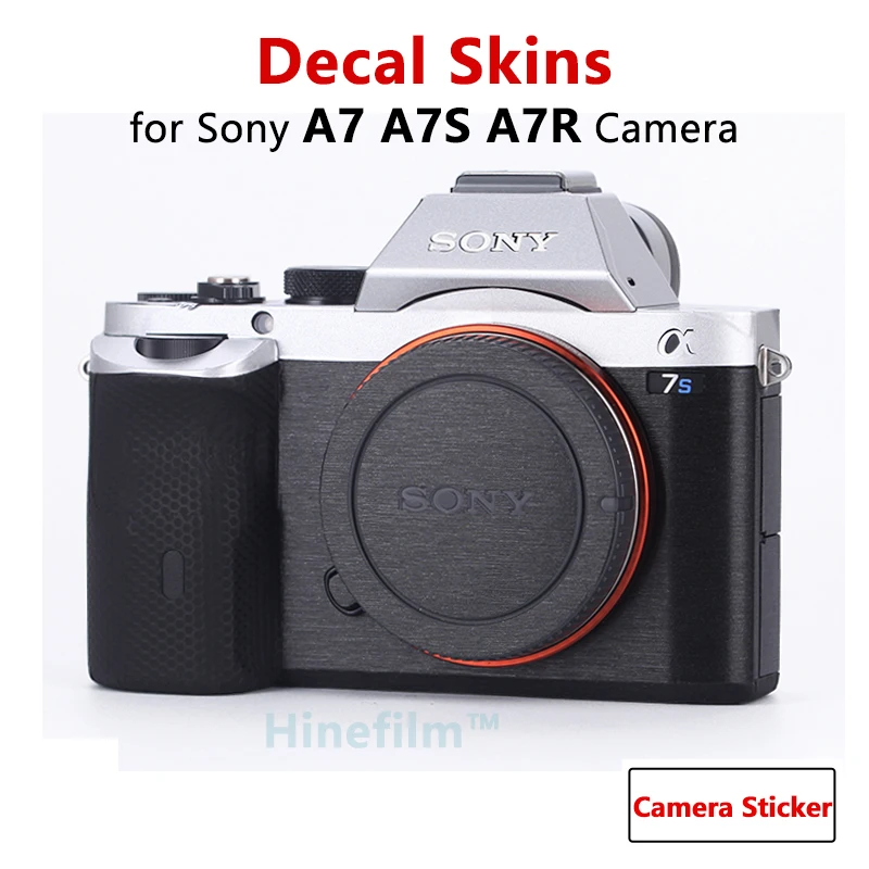 A 7 A7 Camera Decal Skin Per Sony Ilce-7S A7S A7R A7 Camera Wrap Cover Premium Sticker Cover Case Film