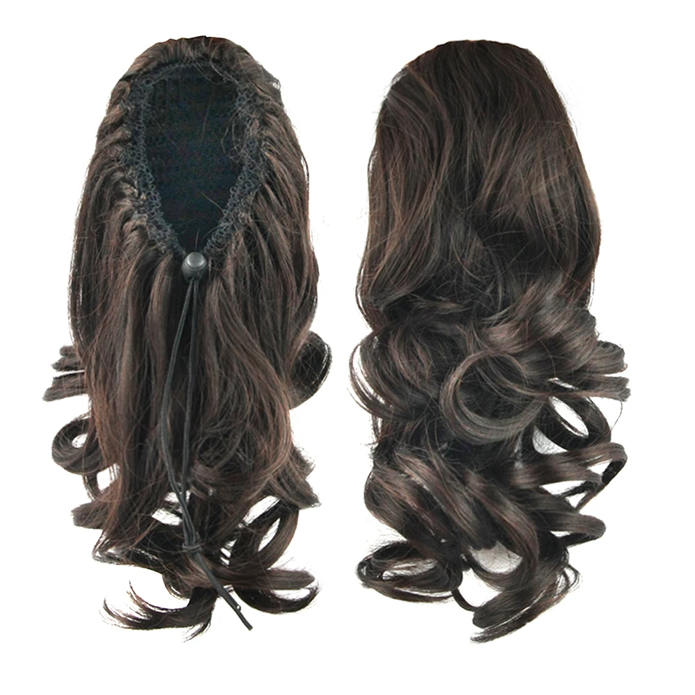 Soowee Capelli Sintetici Coda Di Cavallo Coda Di Cavallo Clip Nelle Estensioni Dei Capelli Chignon Chignon Coda Di Fata Capelli Su Forcine