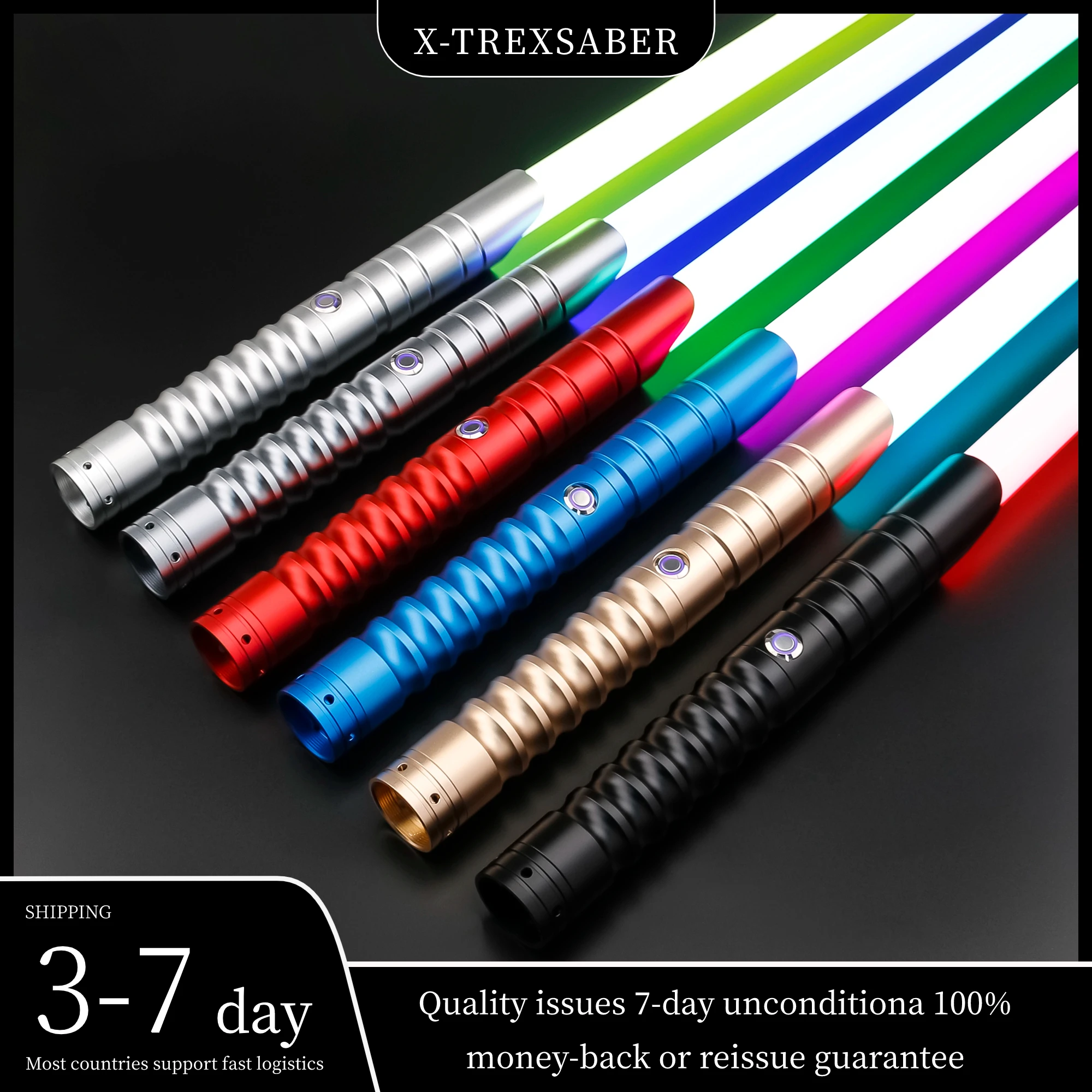 Txq Lightsaber Rgb Snv4 12 Colori Laser Spada Da Combattimento Regalo Jedi Manico In Metallo Heavy Dueling Force Toys Glow Neo Pixel Spada Luminosa