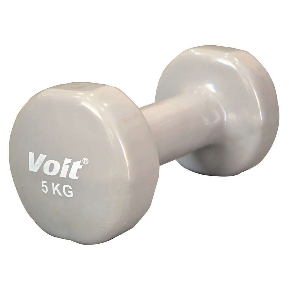 Manubrio 5Kg X 1 Pezzo Deluxe Rivestimento In Vinile Pesi Manubri In Ferro Per Fitness Pesi Palestra Manubri Palestra Peso Bar