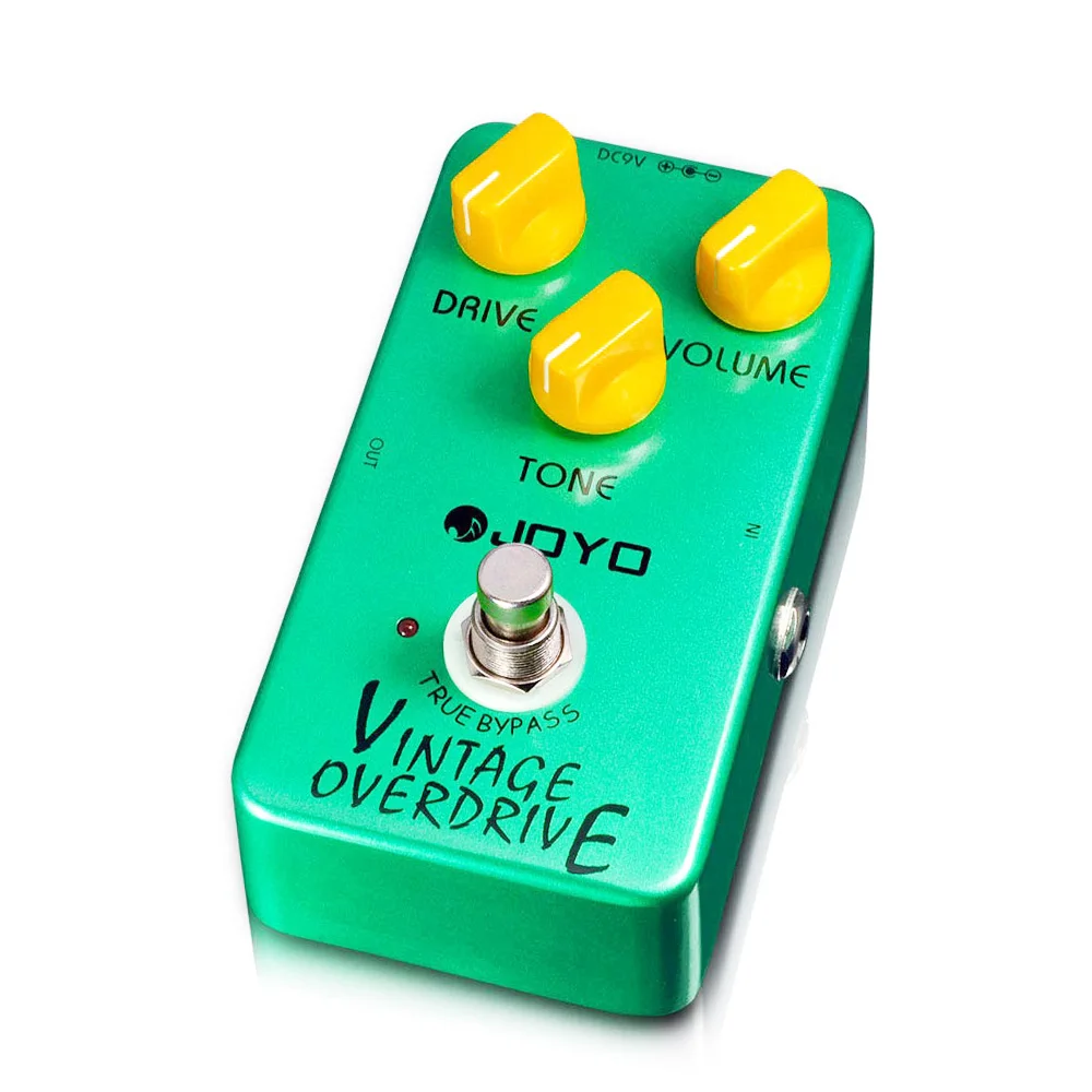 Joyo Jf-01 Vintage Overdrive Effects Pedal Classic Tube Screamer Overdrive Chitarra Elettrica Bass Music Band Accessorio Stile Rock