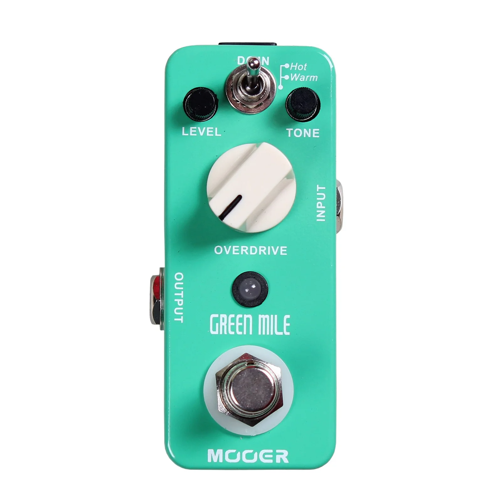 Mooer Green Mile Chitarra Elettrica Overdrive Pedal Tube Screamer Sound Natural, Smooth, Creamy For Metal