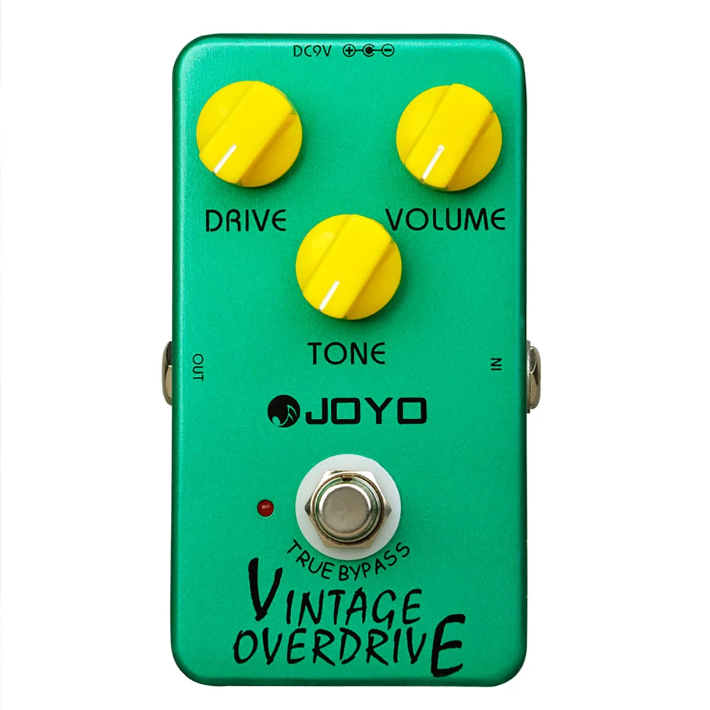 Joyo Jf-01 Vintage Overdrive Guitar Effect Pedal Classic Tube Screamer Overdrive Guitar Pedal True Bypass Accessori Per Chitarra