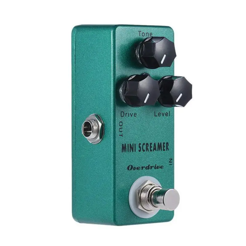 Moskyaudio Mini Screamer Effect Pedal Overdrive Support Per Sintetizzatore Per Chitarra Double Bass Drum Pedal Guitar Electric Tube