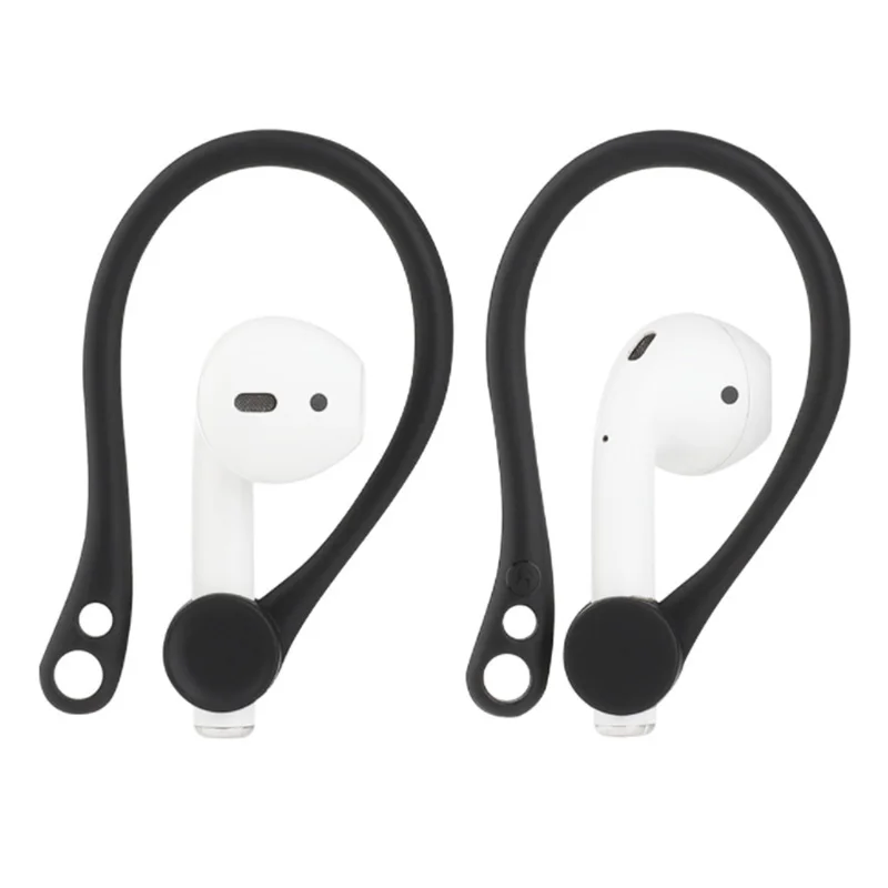 2 Pezzi Mini Auricolare Senza Fili Bluetooth Anticaduta Auricolari Supporto Protettore Auricolare Sport Gancio Anti-Perso Per Air-Pod 1 2
