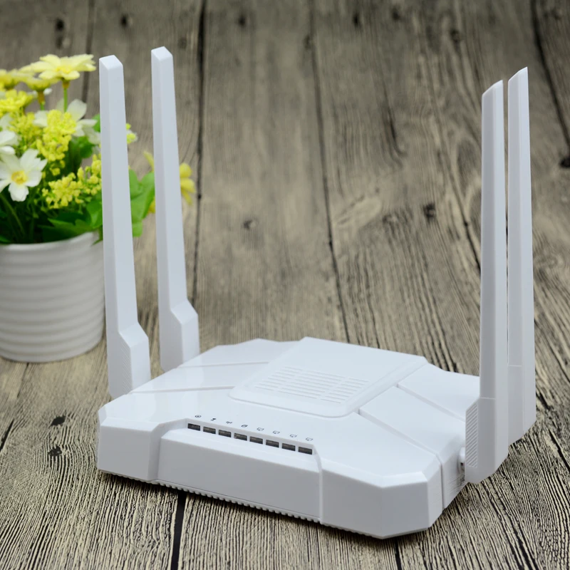 Router Gigabit Wifi Wireless Zbt Con Slot Per Sim Card 4G Lte 1200Mbps 3G 4G Roteador Dual Band 60 Devicer We1326-Bkc
