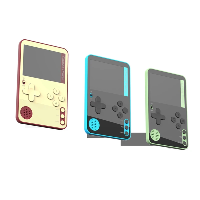Rise-500 Giochi Mini Console Video Portatile Retrò Gioco Portatile Advance Players Boy Schermo Da 2.4 Pollici Gameboy Integrato A 8 Bit