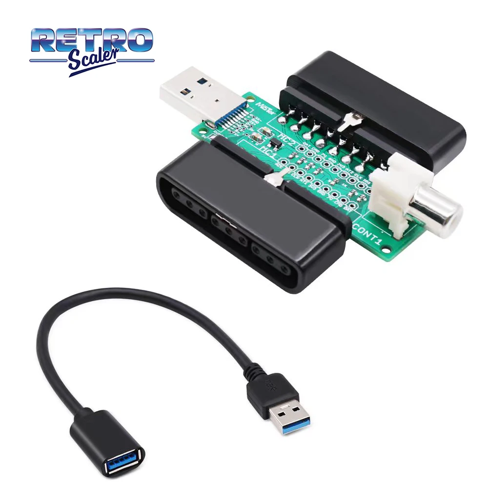 Adattatore Convertitore Controller Psx Retroscaler Usb 3.0 Snac Per Scheda Io Mister De10-Nano Misterfpga