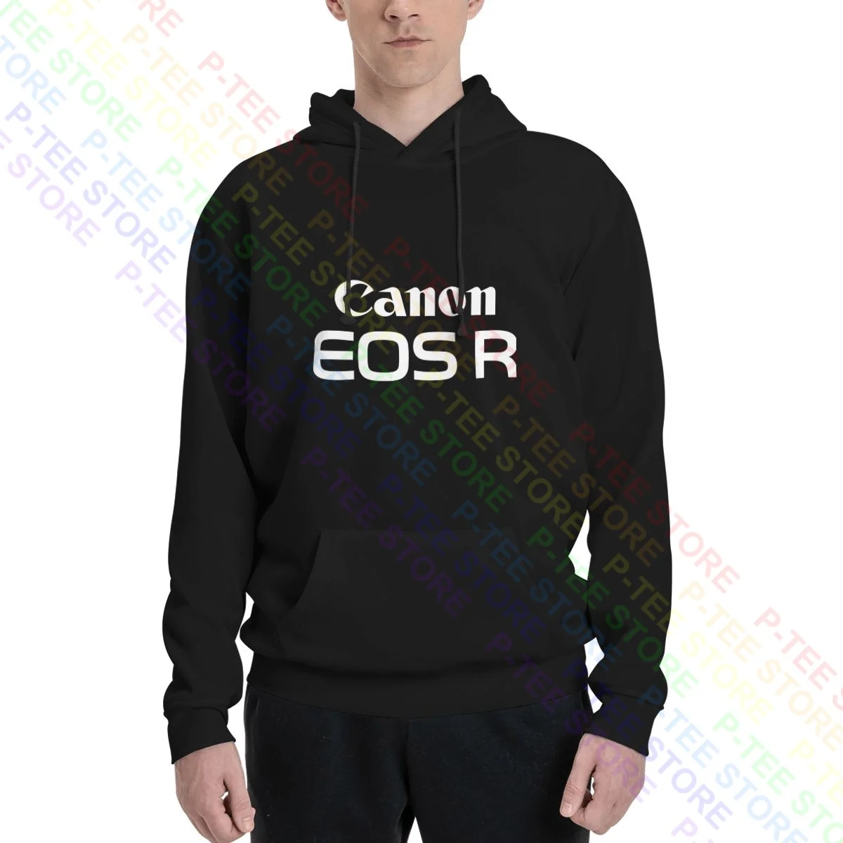 Canon Eos R Series Full Frame Camera Logo Felpa Con Cappuccio Felpe Con Cappuccio Soft Daily All-Match Best Seller