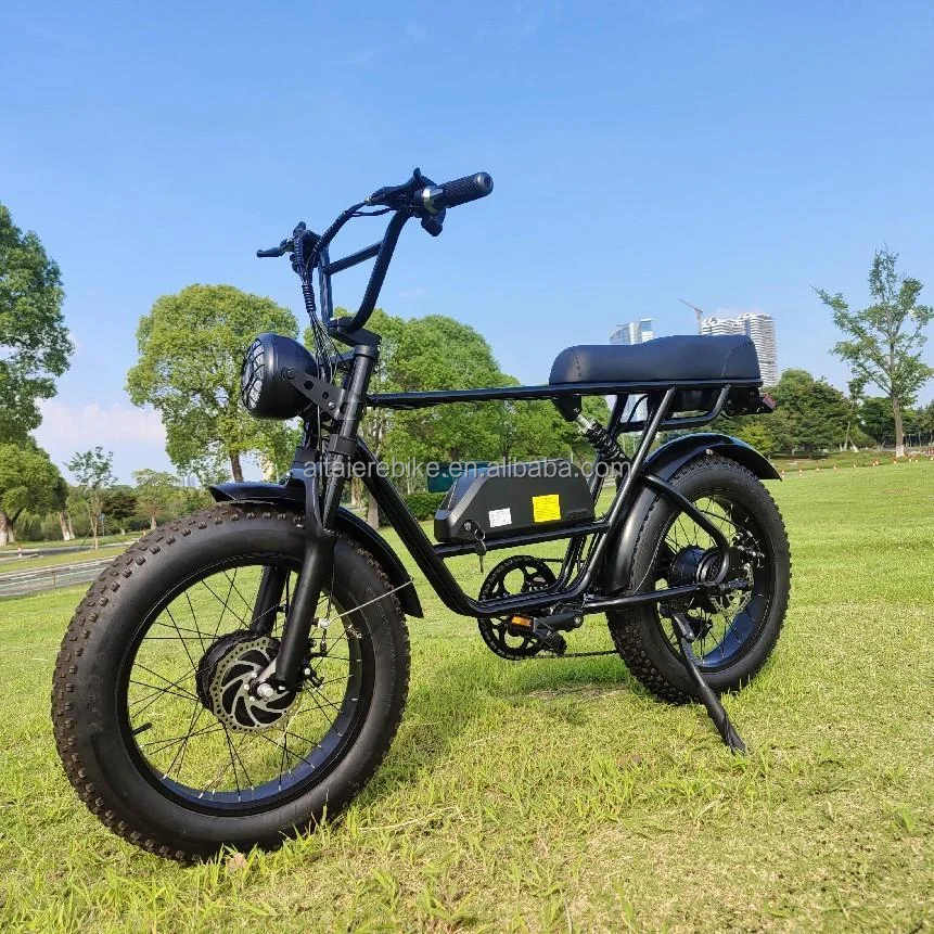 Aitaier Moto Elettrica 1000W 18Ah 24Ah 30Ah 50 Km/H 20 Grasso Pneumatico Bicicletta Elettrica Eu Usa Fatbike Elettrica E Bicicletta Bici