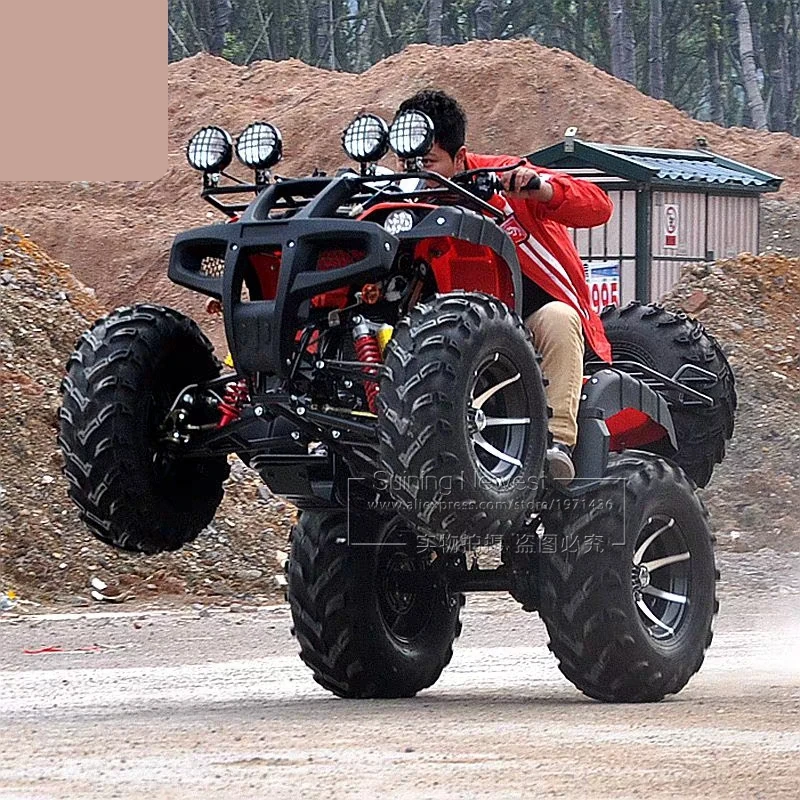 250Cc Gas Fatbike Moto Outdoor Adolescenti Veicolo Agricolo Bicicletta Spiaggia Buggy Bicicletta Da Corsa Ghiaia Discesa Atv Quad Bike