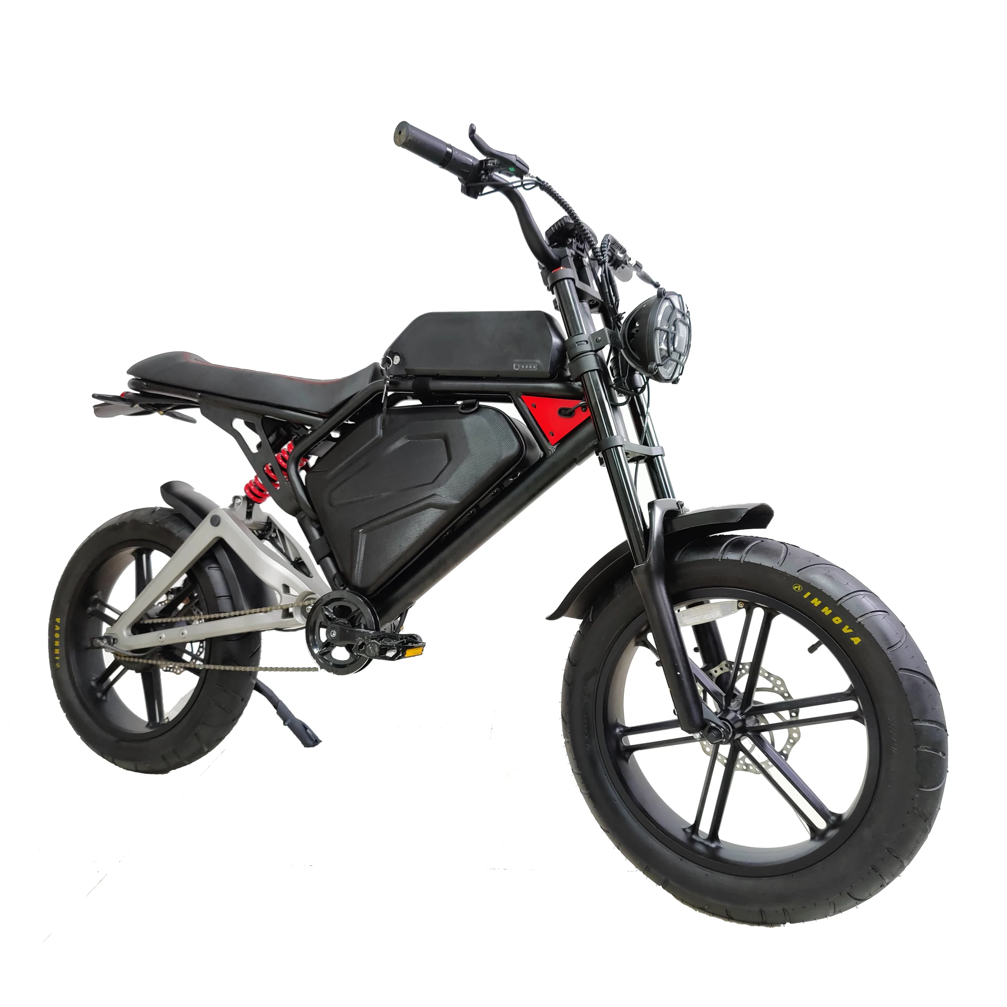 500W 16Ah Full Suspension Fat Bicicletta Elettrica Fatbike 48V Moto Da Corsa Mountain Off Road Dirt Bike Elettrica Per Adulti