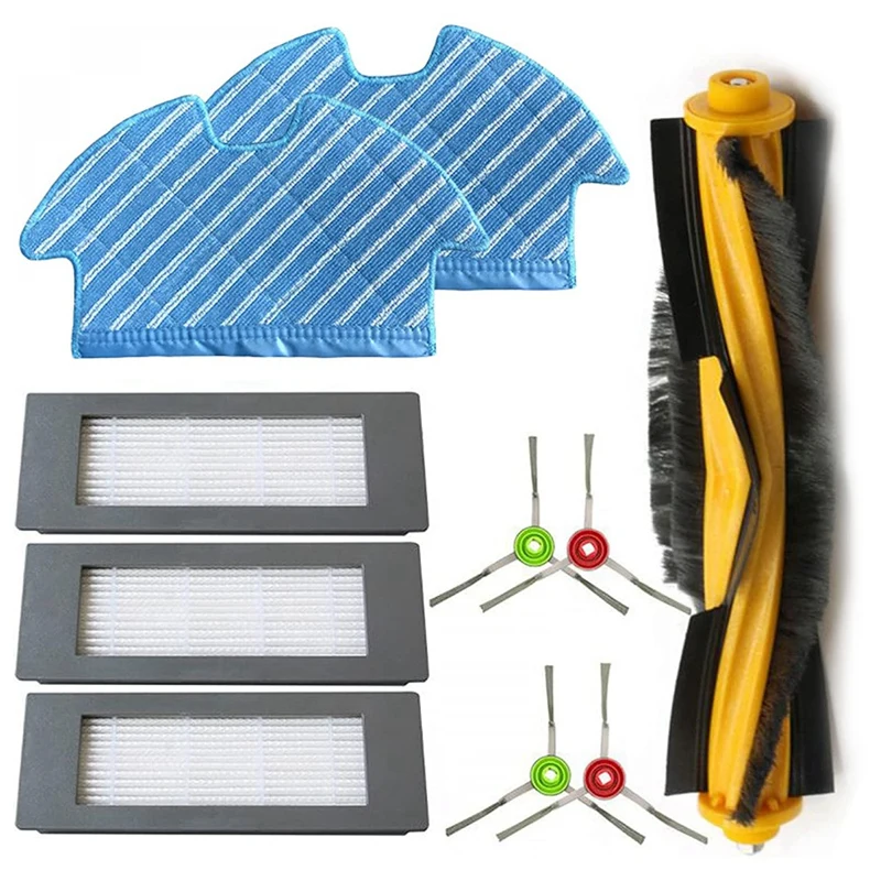 Per Ecovacs Deebot Ozmo 900 Spazzola Filtrante Mop Cloth Set Parti Dell'Aspirapolvere
