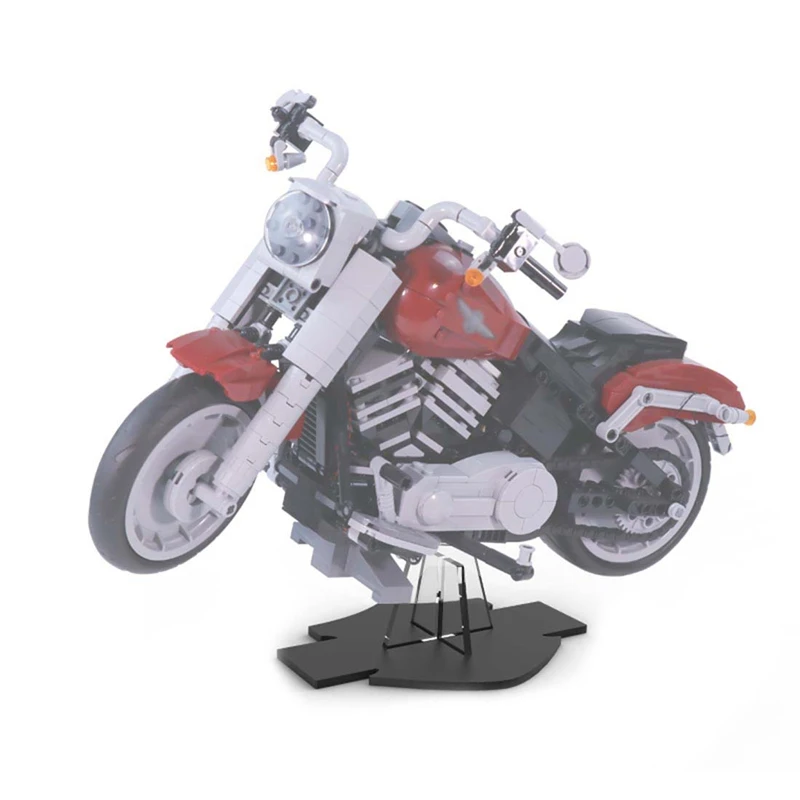 Supporto Per Lego Fat Boy 10269, 5Mm Supporto In Acrilico Per Lego 10269 (Set Di Modelli Non Inclusi)