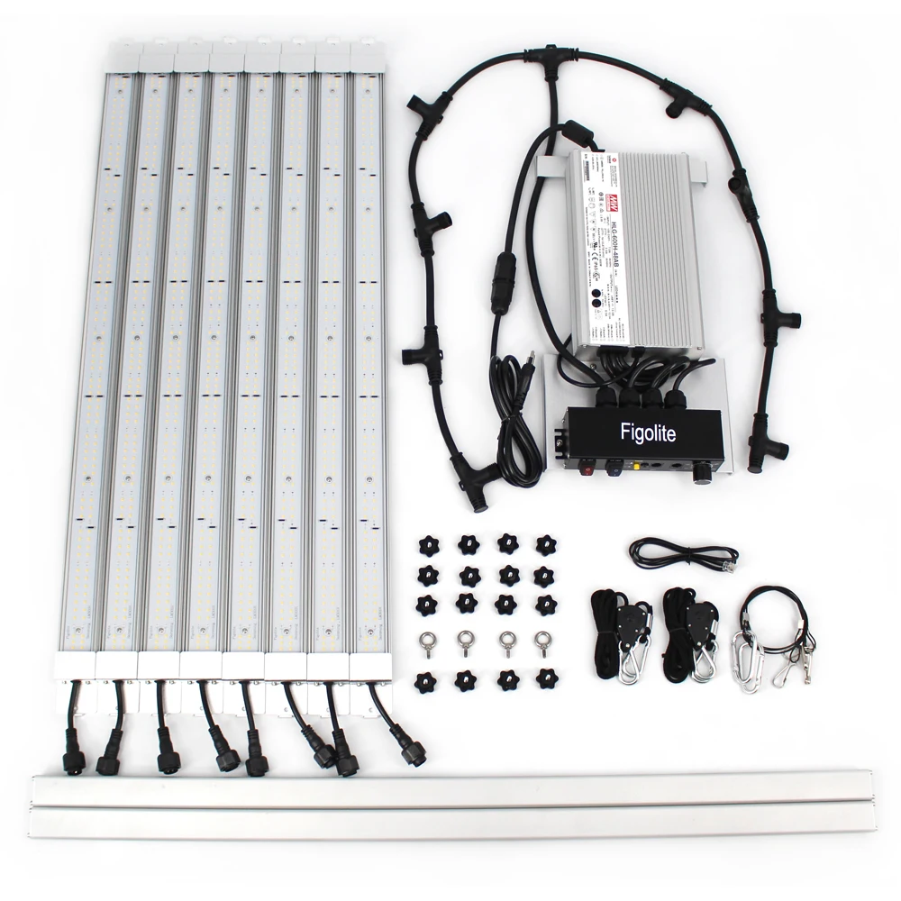 2023 Ultimo 600W 720W 1000W Samsung Lm301H Evo V5 Led Grow Light Bar Accensione/Spegnimento Grow Tent Kit Completo