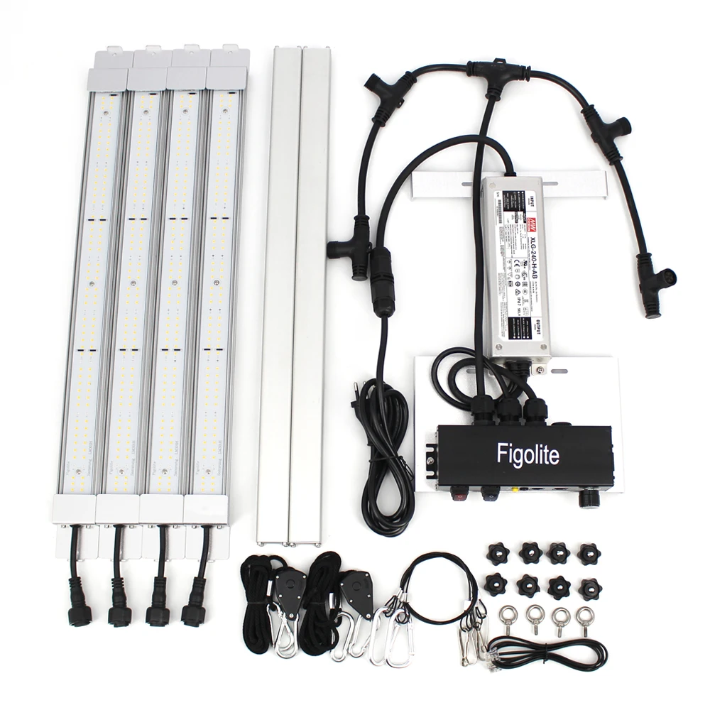 2023 Ultimo 240W 320W 480W 600W 720W 1000W Samsung Lm301H Evo V5 Led Grow Light Bar Accensione/Spegnimento Grow Tent Kit Completo