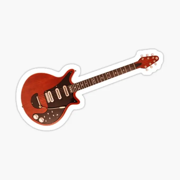 Brian May Is Guitar Red Special Queen 10Pcs Adesivi Per Cute Decor Room Bagagli Art Window Wall Water Bottles Laptop Kid