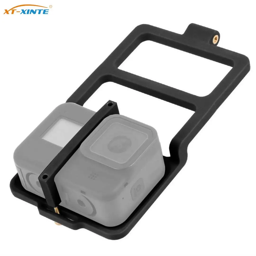 Stabilizzatore Palmare Gimbal Switch Plate Adapter Mount Per Gopro 9 8 Eken Akaso Ek7000 4K Action Camera Per Osmo Om4 Zhiyun Moza