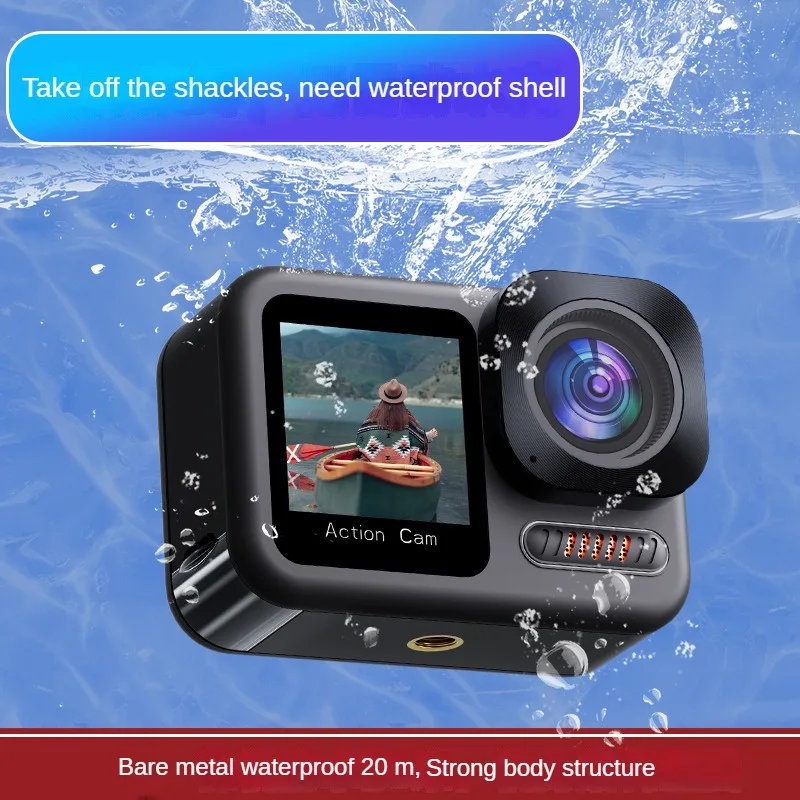 24 Milioni Di 5K Hd Anti Shaking Sports Camera Bare Machine Impermeabile 20M Telecomando Diving Dv Riding Sports Camera