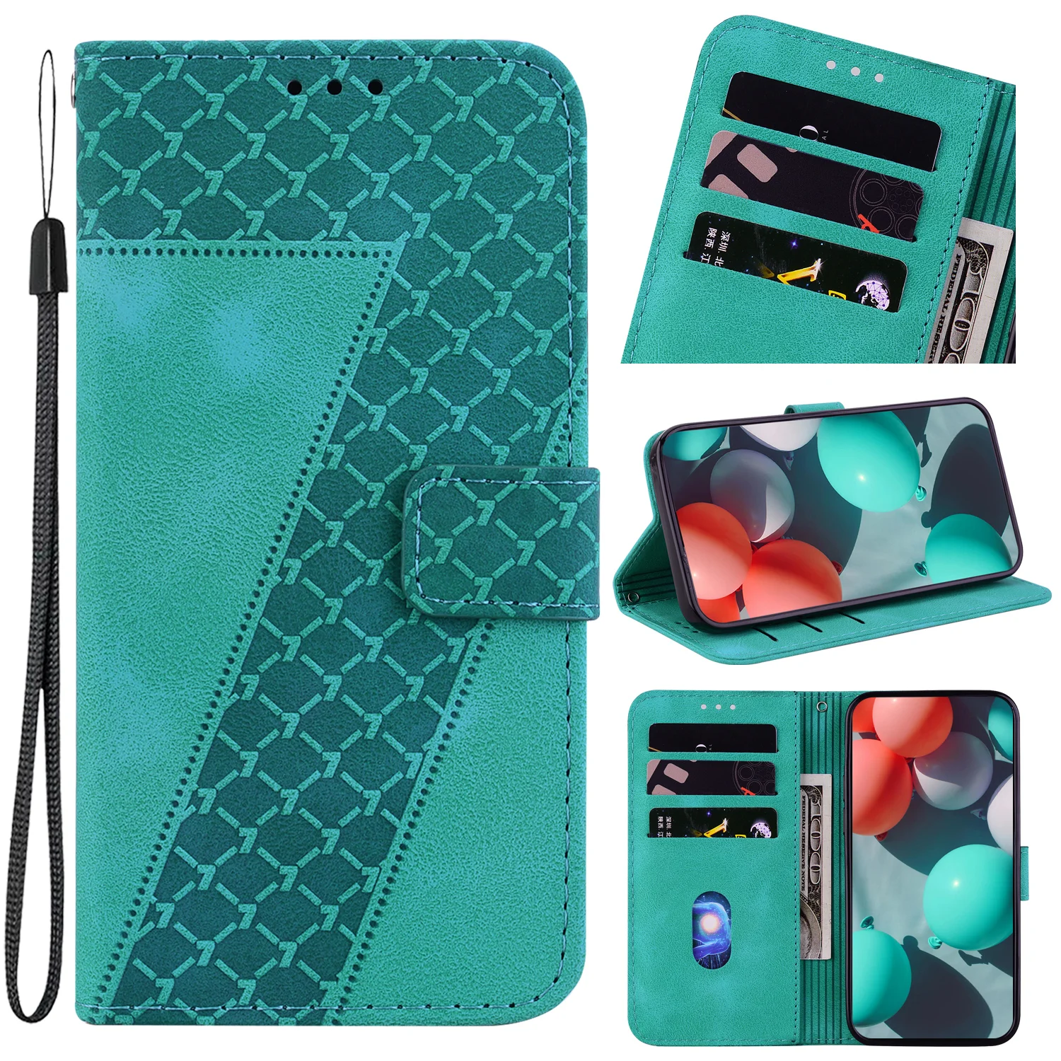 Flip Cover Per Resurgence Zte Blade A52 Blade A72 V40 Custodia Portafoglio Fundas Forzte Blade A52 Blade A72 V40 Vita