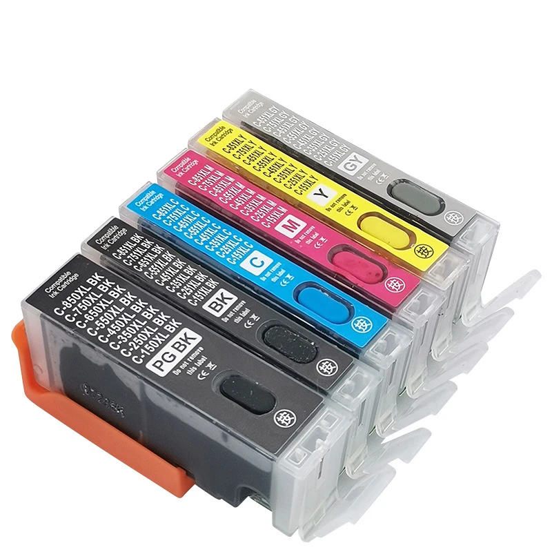 Pgi-550 Cli-551 Cartuccia Di Inchiostro Ricaricabile Per Stampante Canon 550 551 Pixma Mg7550 Ip7250 Mx925 Mx725 Ix6850 Ip8750
