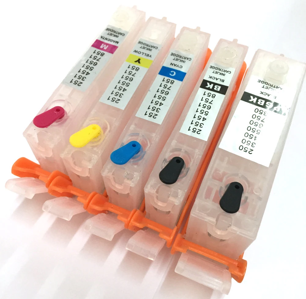 Pgi-550 Cli551 Cartuccia Ricaricabile Per Canon Pixma Ip7250 Mg5450 Mx925 Mg5550 Mg6450 Mg5650 Mg6650 Ix6850 Mx725 Mx925