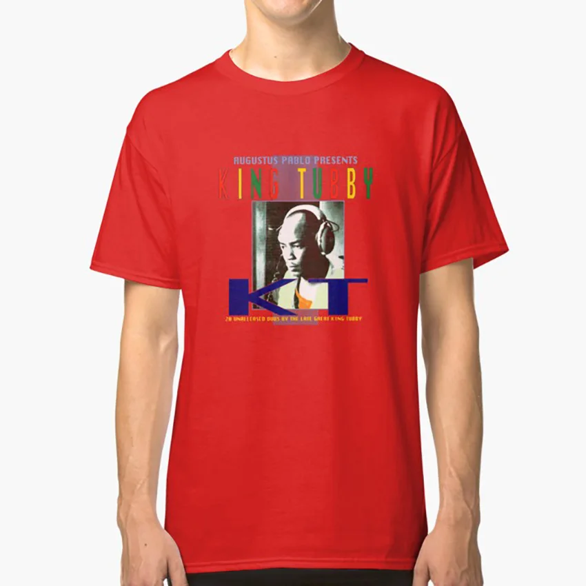 Pablo Present Tubby T Shirt King Tubby Reggae Magliette Ska T-Shirt Kingston Giamaica Hood Imento Calypso Cha Loca