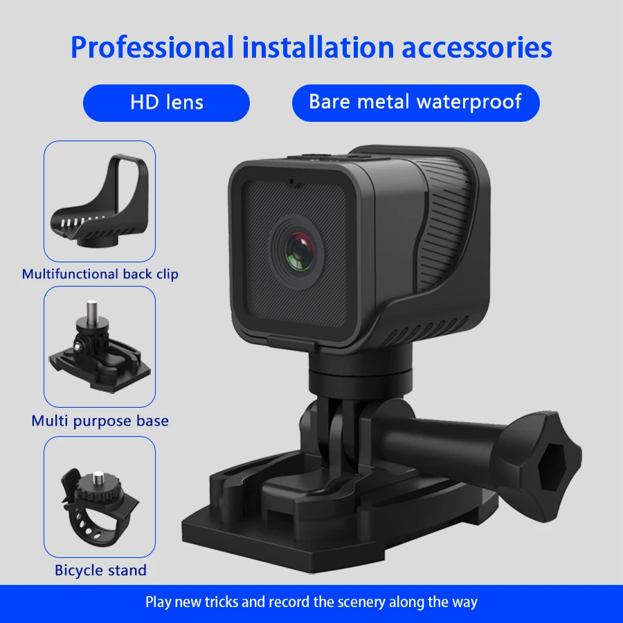 Telecamera Ip Di Monitoraggio Wireless Hd 1080P Telecamera Segreta Mini Telecamera Di Rete Wireless Telecamera Wifi Registratore Per Bicicletta Da Est