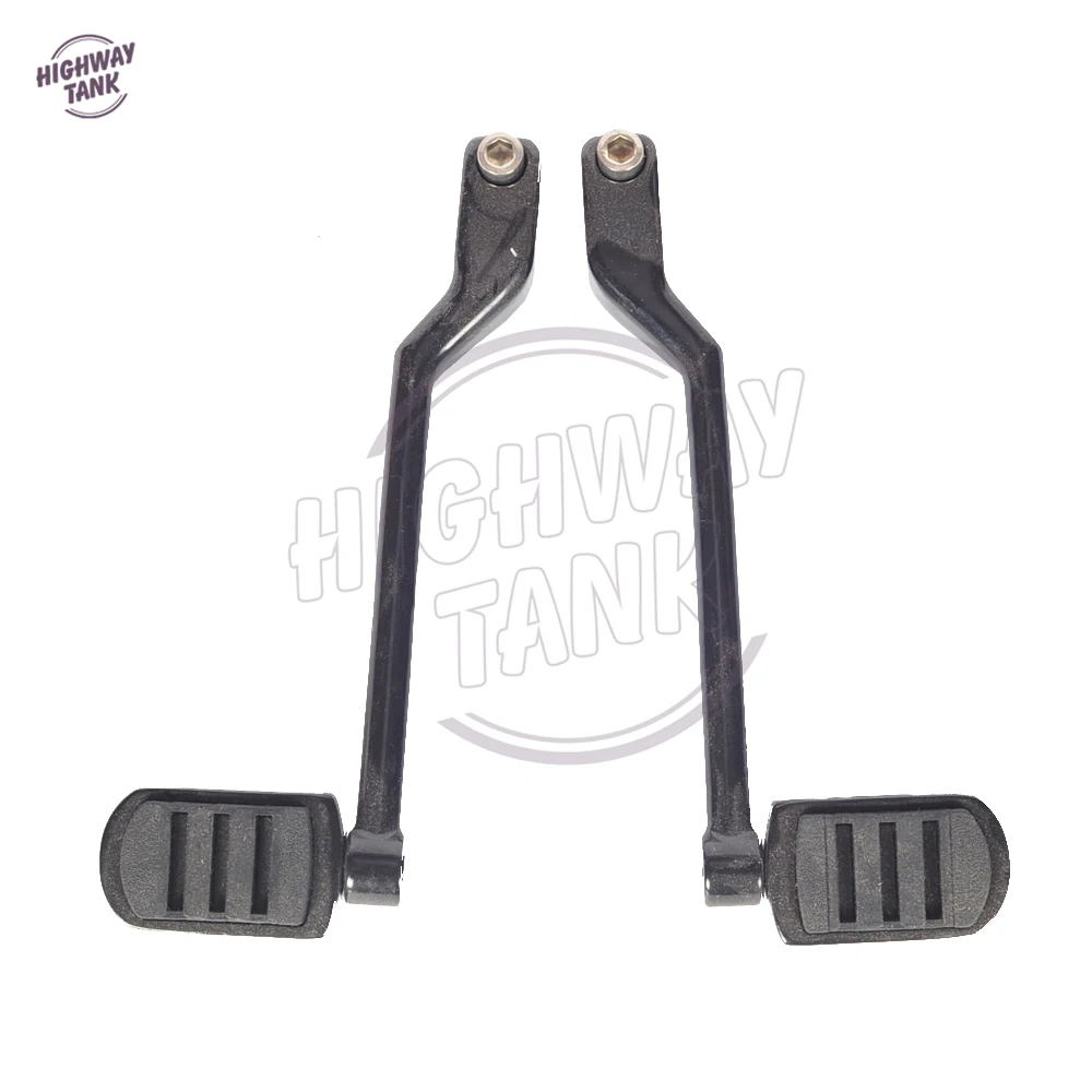 Nero Moto Sinistra Heel Toe Leva Del Cambio Set Di Pedali Moto Shifter Leva Per Harley Touring Fl Softail Trike Spedizione Trasporto Libero