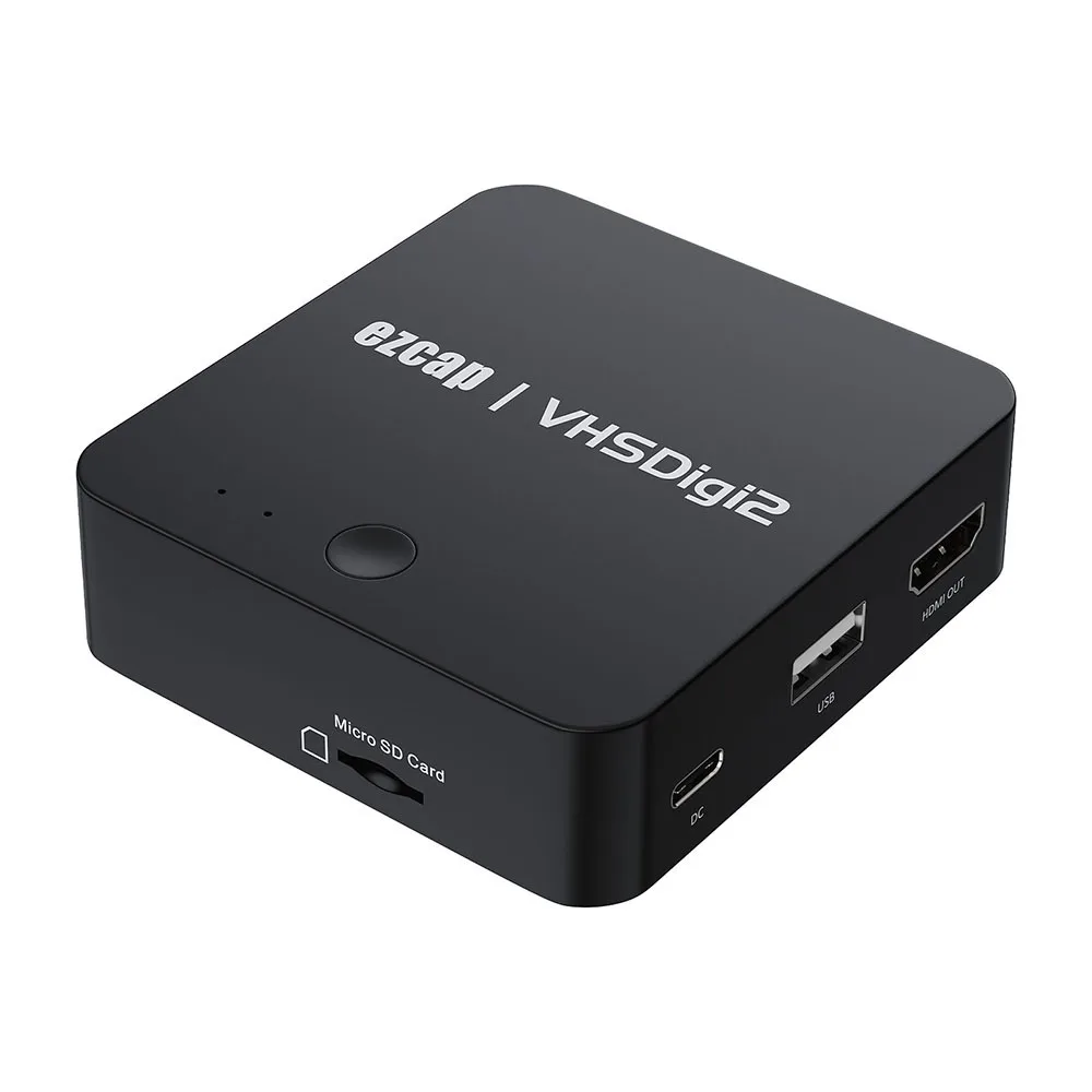 Videoregistratore Av, Conversione Da Video Analogico A Digitale, Per Vhs,Vcr, Rca, Hi8, Videocamera, Lettori Dvd