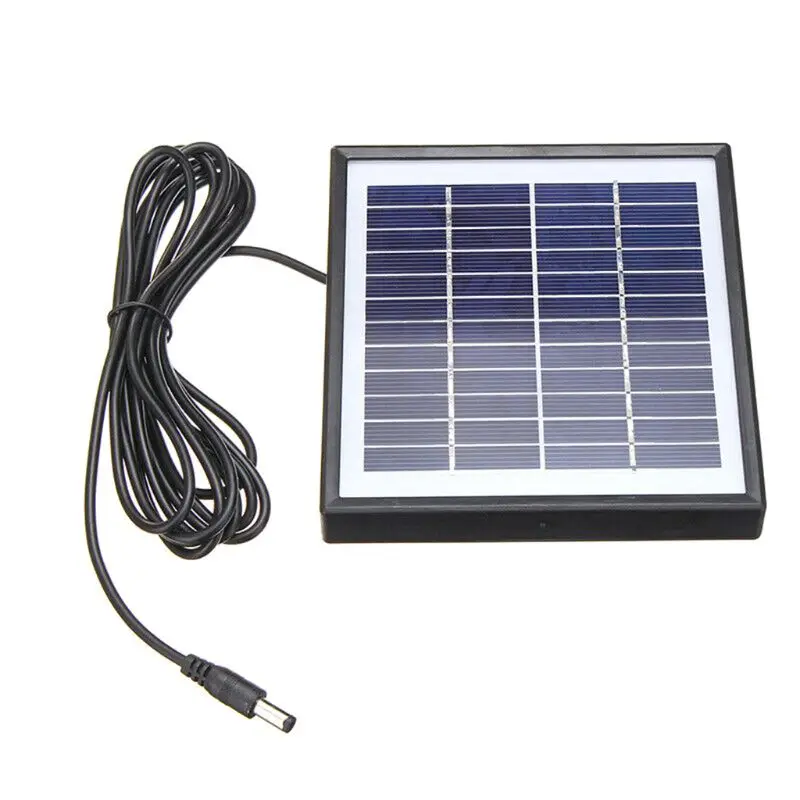5W 12V Solarpanel Solarmodul Solarzelle Polykristallin Für Campeggio Garten