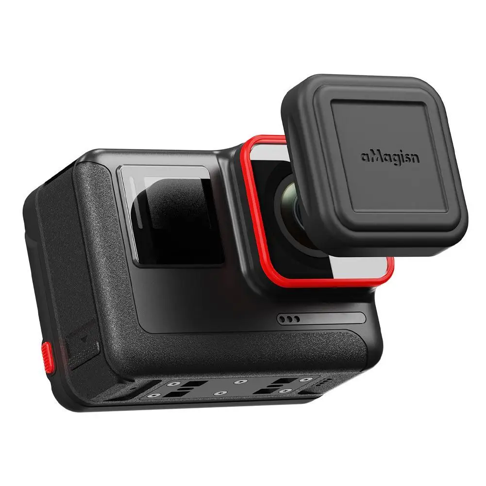 Per Insta360 Ace Copriobiettivo In Silicone Copertura Per Fotocamera Antipolvere Antigraffio Per Accessori Per Action Cam Insta360 Ace Pro