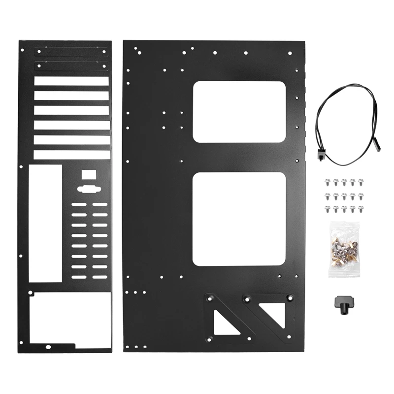 Nuovo-Mining Frame Mining Eth Staffa Della Scheda Madre Addensato Bitcoin Mining Rig Case Support Itx/ Mini Atx Per 8 Gpu